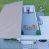 Small House Design 10.7x8 Meter House Plan 35x26 Feet 2 Bed Shed Roof with Terrace Roof