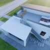 Small House Design 10.7x8 Meter House Plan 35x26 Feet 2 Bed - Image 11