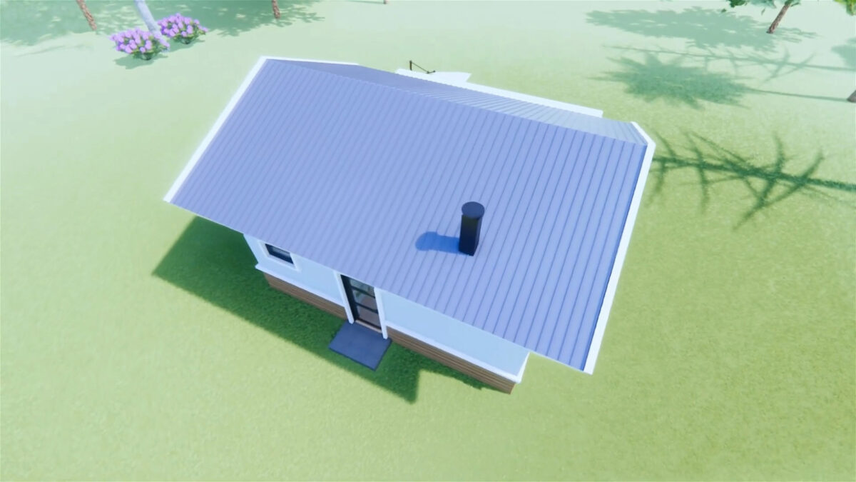 Small House Design 17x20 Feet House Design 5x6 Meter 1 Bed - Image 11