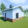 Small House Design 17x20 Feet House Design 5x6 Meter 1 Bed - Image 6