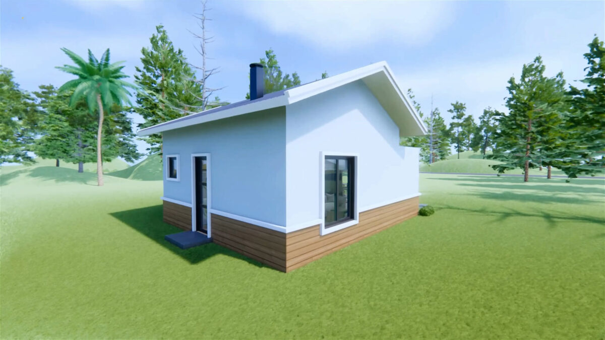 Small House Design 17x20 Feet House Design 5x6 Meter 1 Bed - Image 6