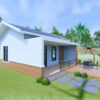 Small House Design 17x20 Feet House Design 5x6 Meter 1 Bed - Image 9