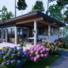 Small House Design 20x26 Feet House Plan 6x8 Meter 1 Bed 1 Bath Shed Roof PDF Full Plans
