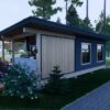 Small House Design 20x26 Feet House Plan 6x8 Meter 1 Bed 1 Bath Shed Roof PDF Full Plans