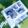 Small House Design 4x6 Meter House Plan 13x20 Feet 1 Bed - Image 13