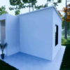 Small House Design 4x6 Meter House Plan 13x20 Feet 1 Bed 1 Bath Hidden Shed Roof PDF Plan