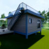Small House Design 5.5x6.5 Meter House Plan 18x21 Feet 1 Bed - Image 7