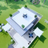 Small House Design 5.5x6.5 Meter House Plan 18x21 Feet 1 Bed - Image 12