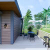 Small House Design 5.5x6.5 Meter House Plan 18x21 Feet 1 Bed - Image 10