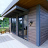 Small House Design 5.5x6.5 Meter House Plan 18x21 Feet 1 Bed 1 Bath Terrace Roof PDF Plan 6