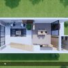 Small House Design 5x11 Meter House Plan 17x36 Feet 3 Bed 3 Bath PDF Full Plan