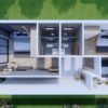 Small House Design 5x11 Meter House Plan 17x36 Feet 3 Bed 3 Bath PDF Full Plan
