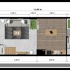 Small House Design 5x11 Meter House Plan 17x36 Feet 3 Bed 3 Bath Gable Roof PDF Full Plan