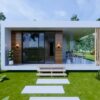 Small House Design 6.5x8 Meter House Plans 21x26 Feet 1 Bed 1 Bath Flat Roof Full PDF Plans