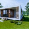 Small House Design 6.5x8 Meter House Plans 21x26 Feet 1 Bed 1 Bath Flat Roof Full PDF Plans