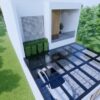 Small House Design 6x15 M House Plans 20x49 Feet 3 Bed 3 Bath Flat Roof PDF Full Plan