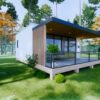 Small House Design 7.5x6 Meter House Plans 25x17 Feet 1 Bed 1 Bath Slab Roof PDF Plan
