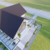 Small House Design 7.5x7 Meter House Plans 25x23 Feet 1 Bed - Image 15