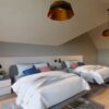 Small House Design 7.5x7 Meter House Plans 25x23 Feet 1 Bed with Double Bed Loft 9