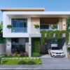 Small House Design 7.5x9 Meter House Plan 25x30 Feet 3 Bed 2 Bath Flat Roof PDF Full Plan
