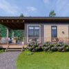 Small House Design 9.5x5 Meter House Plans 31x17 Feet 2 Bed 1 Bath Shed Roof PDF Plan