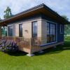 Small House Design 9.5x5 Meter House Plans 31x17 Feet 2 Bed 1 Bath Shed Roof PDF Plan