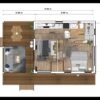 Small House Design 9.5x5 Meter House Plans 31x17 Feet 2 Bed 1 Bath Shed Roof PDF Plan layout
