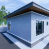 Small House Plan 23x30 Feet House Design 7x9 Meter 2 Bed - Image 5