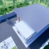 Small House Plan 23x30 Feet House Design 7x9 Meter 2 Bed 1 Bath Shed Roof PDF Plan 8