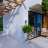 Small House Plan 5x5 Meter House Design 17x17 Feet 3 Bed 1 Bath Shed Roof PDF Plans