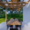 Small House Plan 5x5 Meter House Design 17x17 Feet 3 Bed 1 Bath Shed Roof PDF Plans