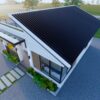 Small House Plan 7.5x8 Meter House Design 25x26 Feet 2 Bed - Image 12