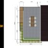 Small House Plan 7.5x8 Meter House Design 25x26 Feet 2 Bed 1 Bath Shed Roof PDF Plan layout