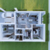 Small House Plan 8x12 Meter House Design 26x39 Feet 3 Bed 3 Bath Shed Roof PDF Plan
